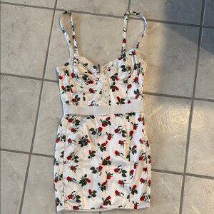 For Love And Lemons Floral Mini Dress